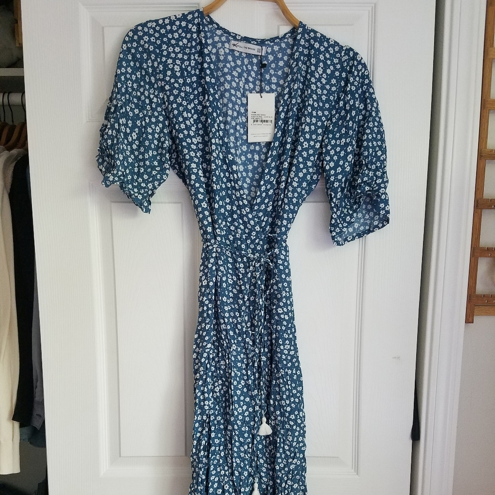 Faithful the Brand Rivera Midi floral dress